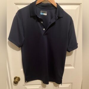 Men’s PGA Golf Polo Shirt, Navy Blue, Size Small